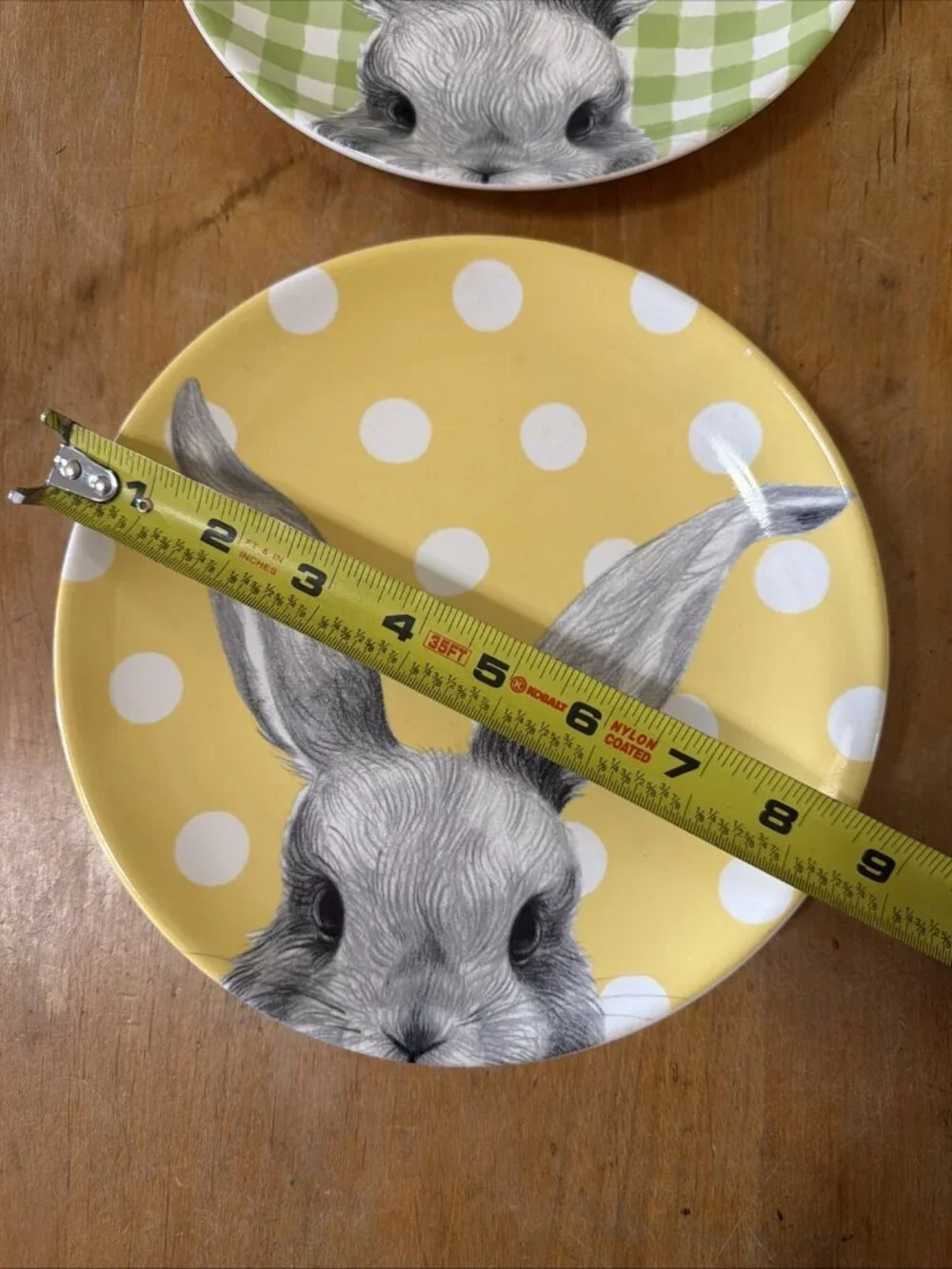 2 Pier 1 Imports Easter Bunny Ears Porcelain 8
